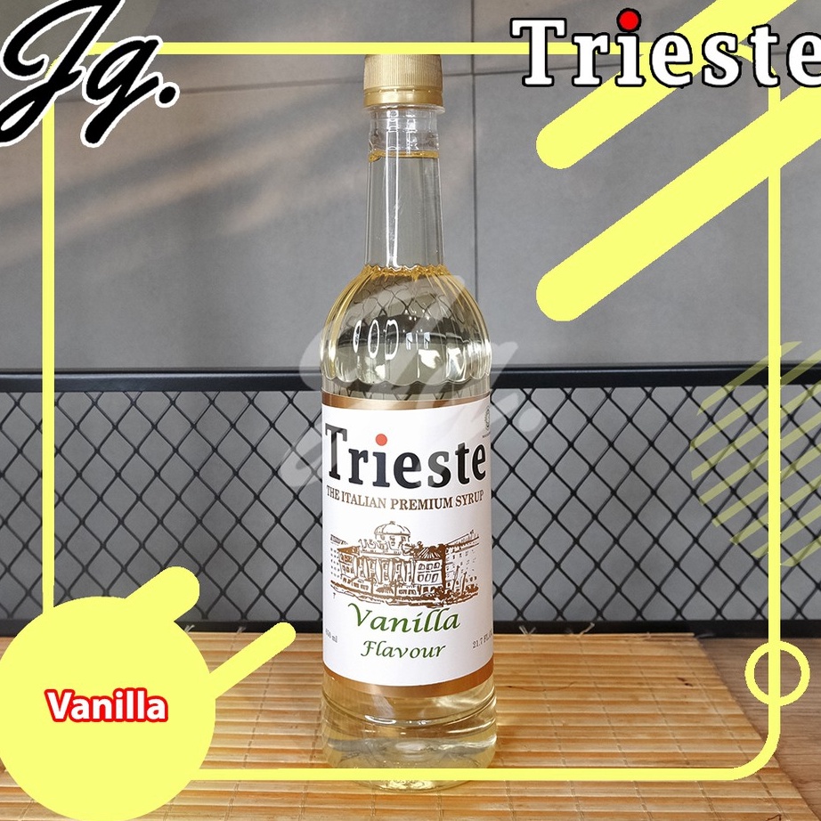 

Diskon Trieste Syrup Vanilla 650 ml - Trieste Sirup Vanilla Best Seller