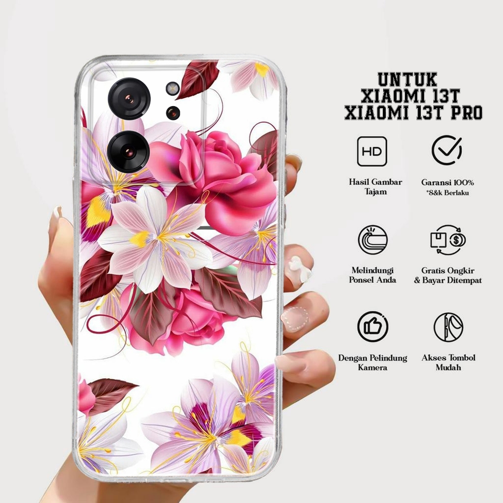Case XIAOMI 13T / 13T PRO - Casing XIAOMI 13T / 13T PRO Terbaru Top One Case [ MOTIF 14 ] Cassing Hp