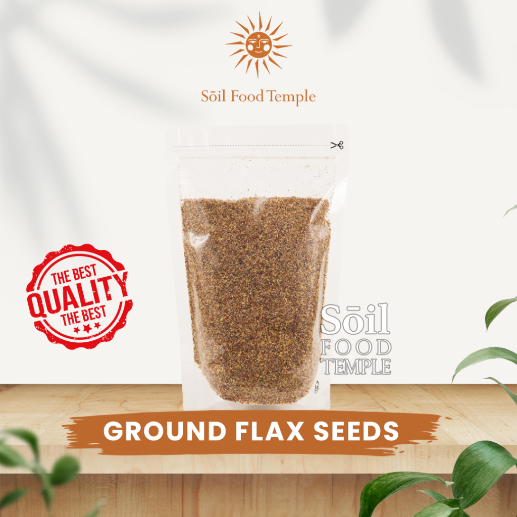

Ground Brown Flax Seeds - Bubuk Biji Rami Cokelat 500gr - 1kg