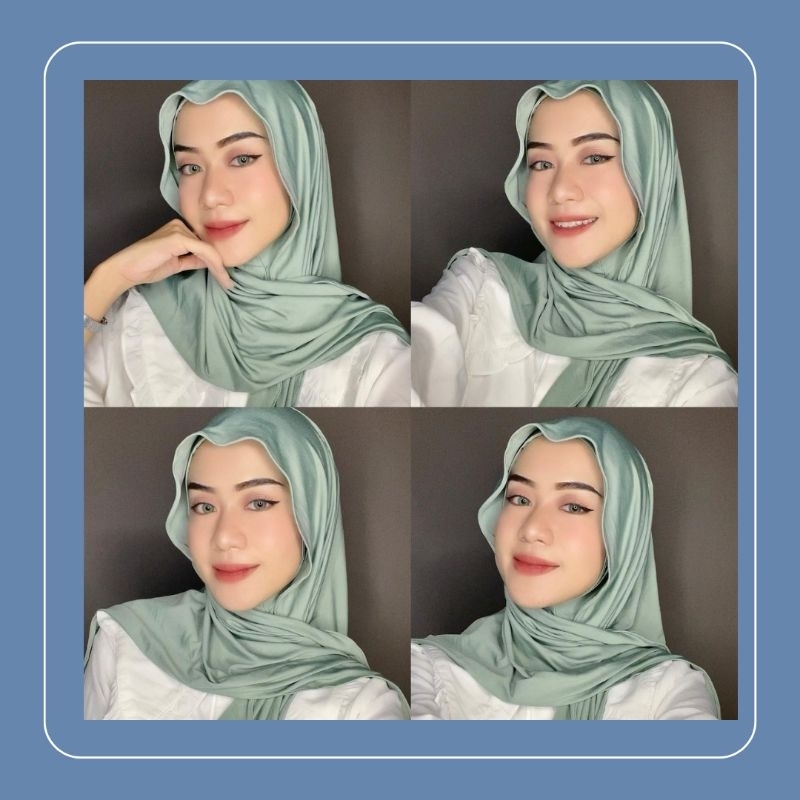 jilbab pashmina inner oval | jilbab pashmina instan
