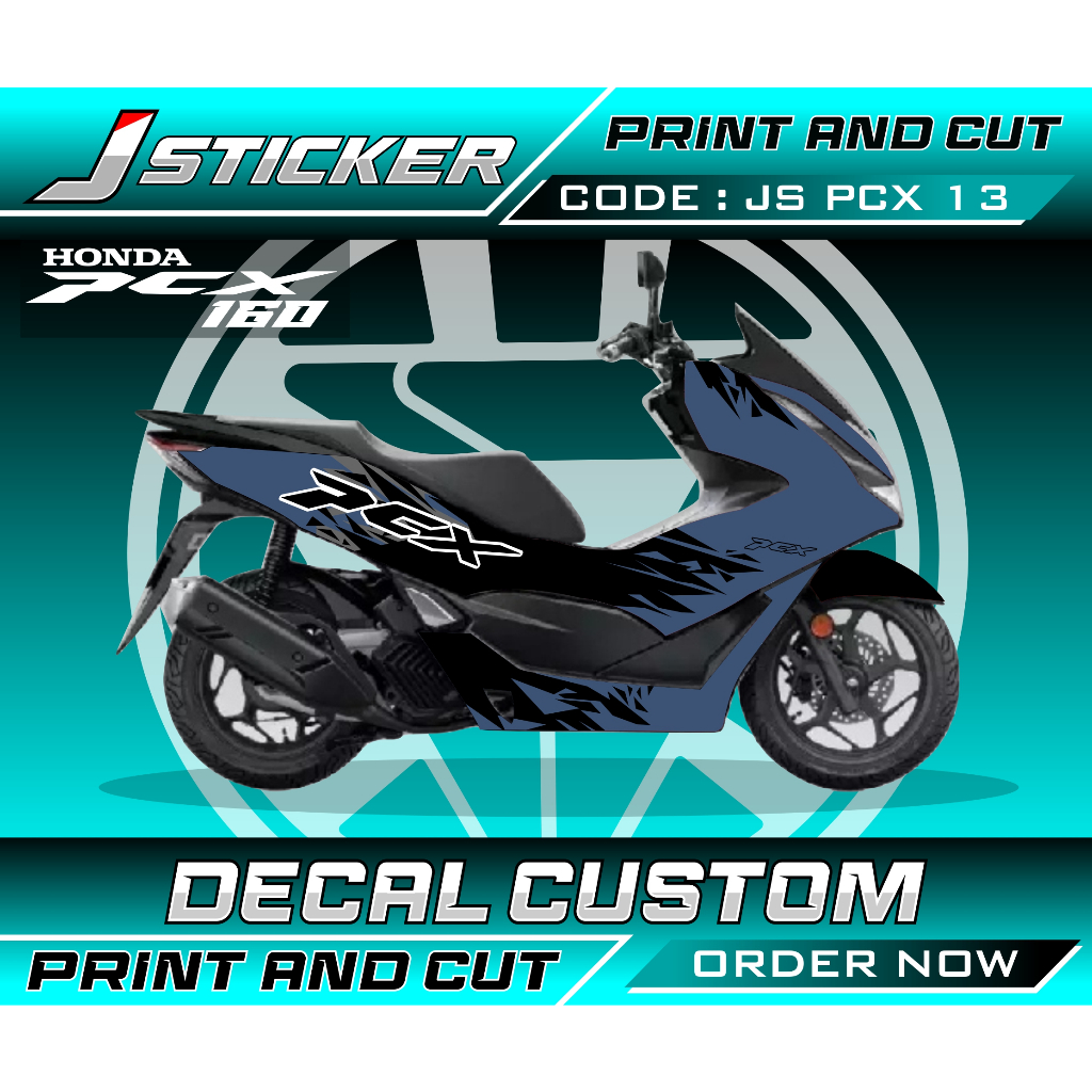 STICKER DECAL MOTOR PCX150/160 FULL BODY