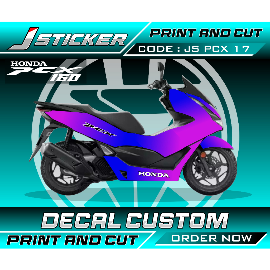 STICKER DECAL MOTOR PCX150/160 FULL BODY