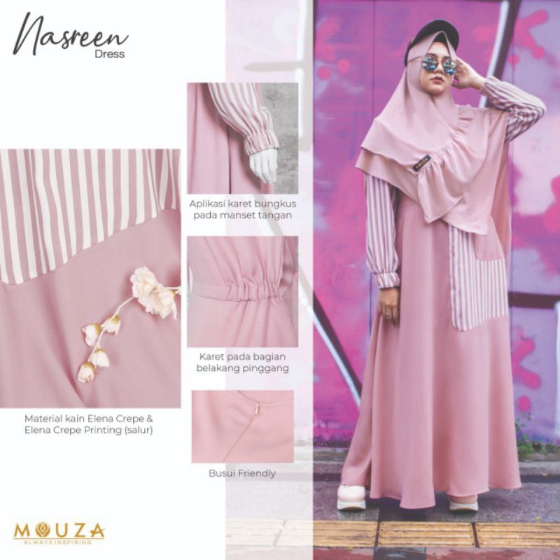 Gamis Store mouza indonesia Gamis nasreen Gamis sale
