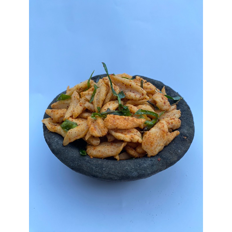 

Cemilan Citruk MITOHA Pedas Daun Jeruk Kemasan 1kg
