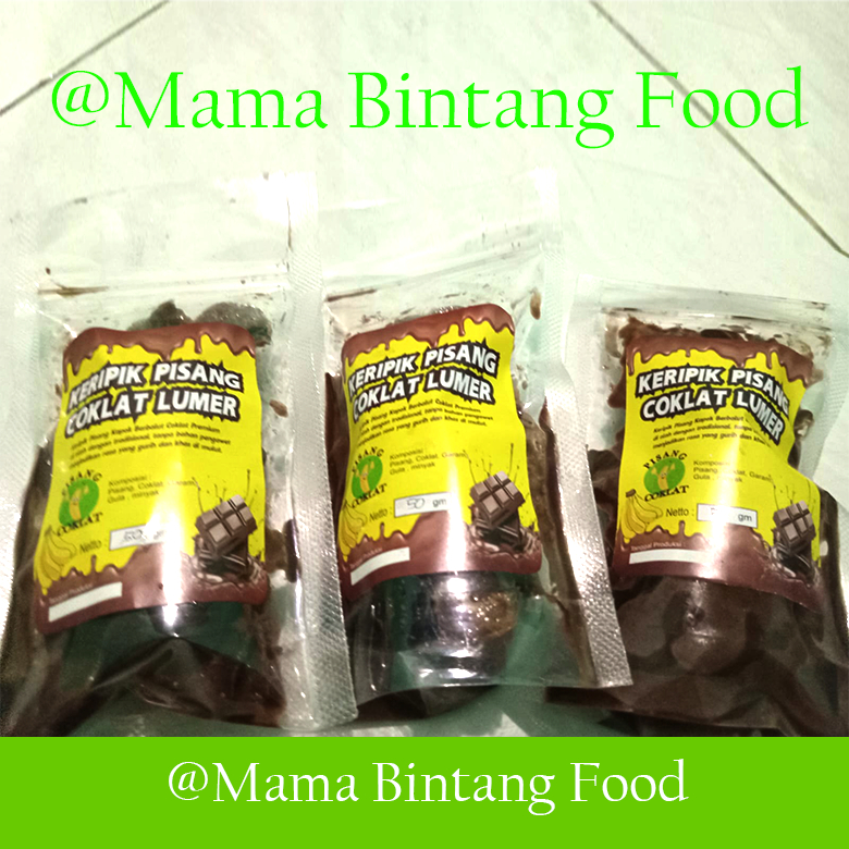 

KERIPIK PISANG KAPOK COKLAT LUMER – 50 gm -
