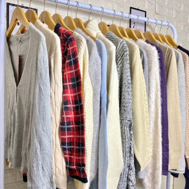 Sweater & Cardi Rajut Tebal Korean Style