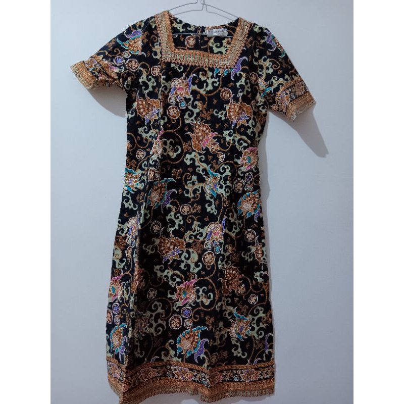 Dress Batik wanita Bakul Batik PRELOVED
