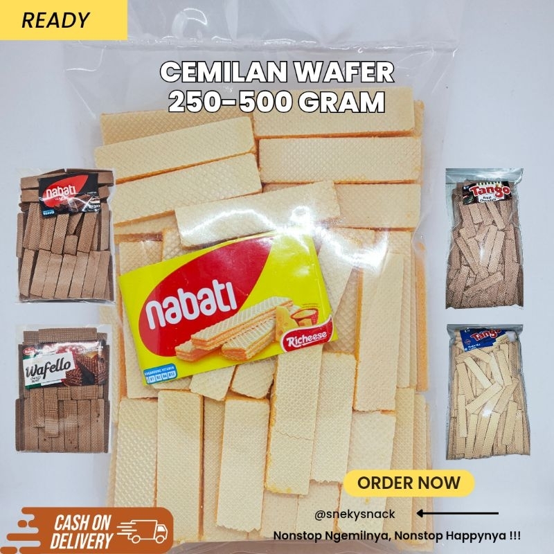 

Wafer Kiloan Wafer Nabati Tango Wafello