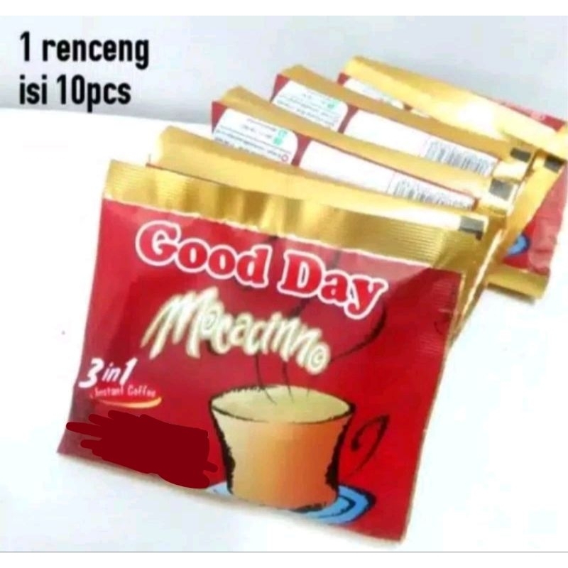 

Good day mocacinno ( 1 renceng 10 saset )PROMO MURAH