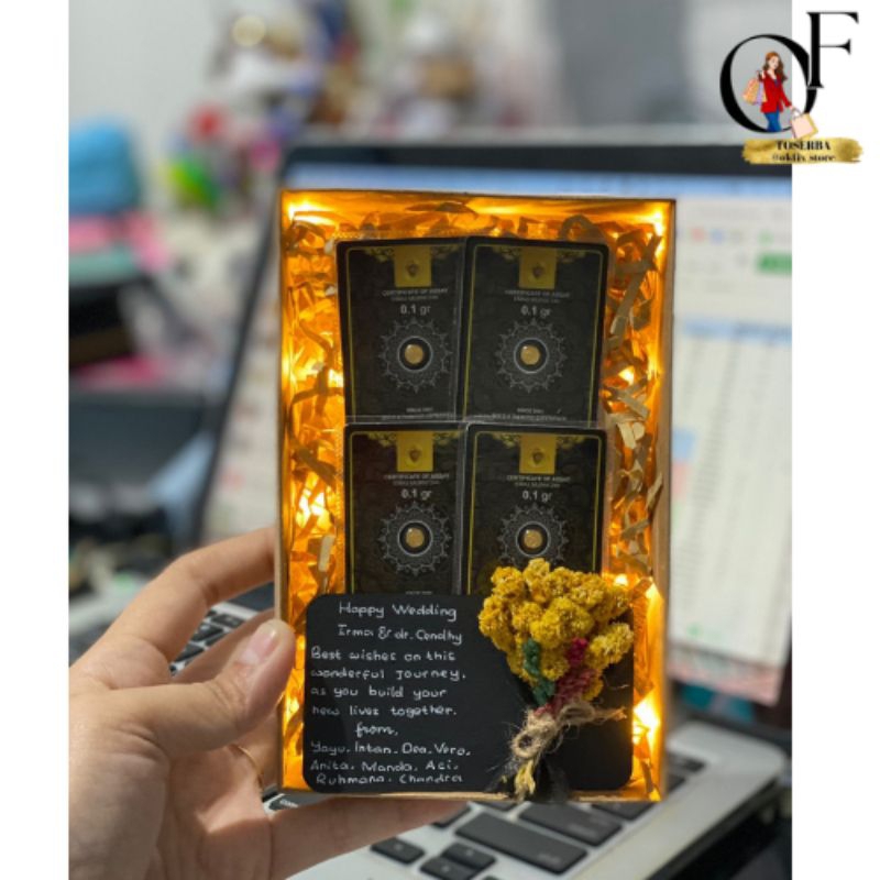 

Hampers Twinkle in the box antique Mini Gold/ANTAM