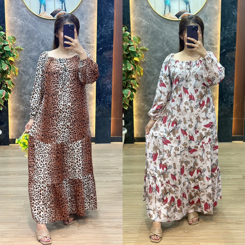 Azurra dress premium homewear by peautyme