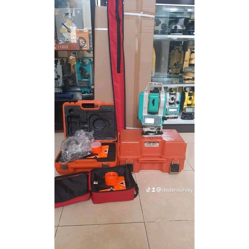 Jual Total Station Nikon DTM-322 Bekas