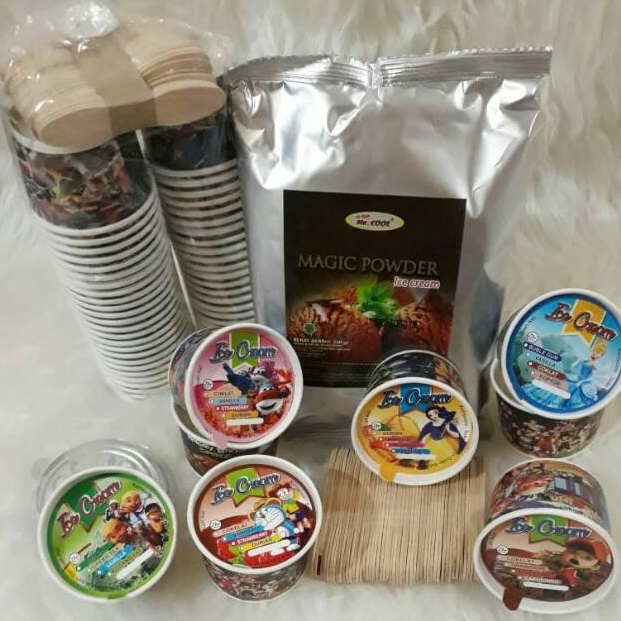 

❤[PROMO ⚡ALE!!!]❤ PAKET ES KRIM MR COOL CUP PAPER 50 ML