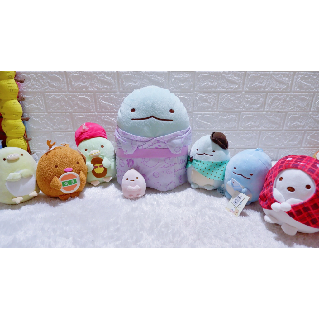 boneka tas ganci  dompet pouch koin sumikko sumiko gurashi tokage shirokuma