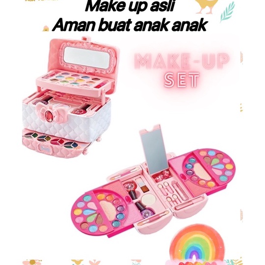 Stok Baru children make up bag pretend plays mainan dandan anak bentuk tas- kado anak cewek - kado a