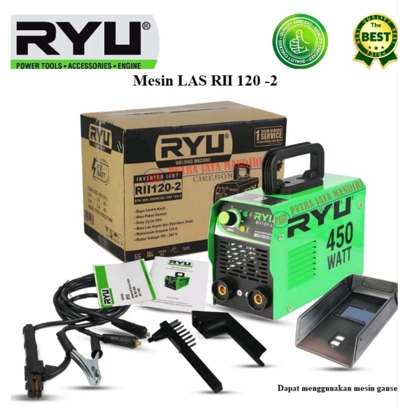 MESIN INVERTER LAS RYU 450WAT / TRAFO MESIN LAS RYU