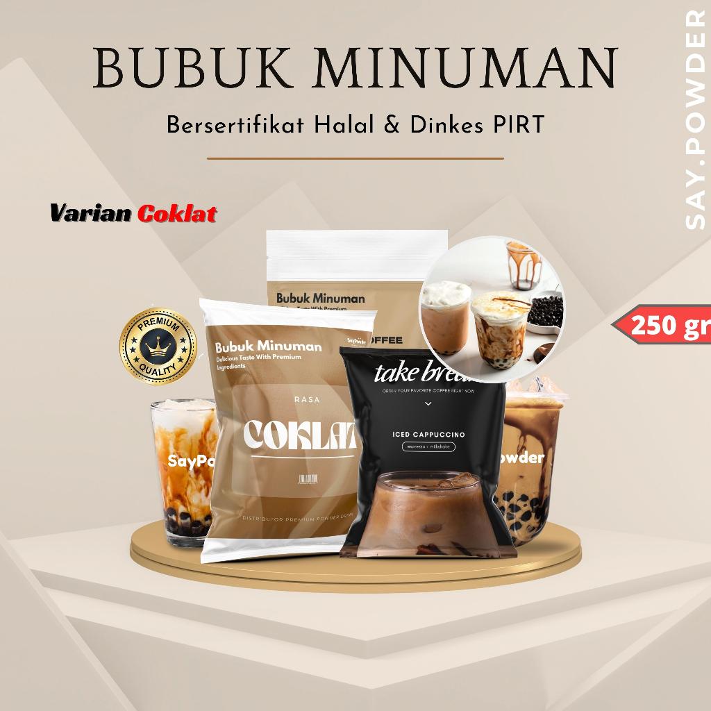 

Bubuk Minuman Rasa Premium 250 Gram Aneka Rasa Coklat Varian Coklat Serbuk Minuman Sachet Serbuk Minuman Kekinian Powder Minuman Serbuk Bubuk Minuman kekinian Minuman Bubuk Rasa Minuman Serbuk Kekinian Serbuk Minuman Boba