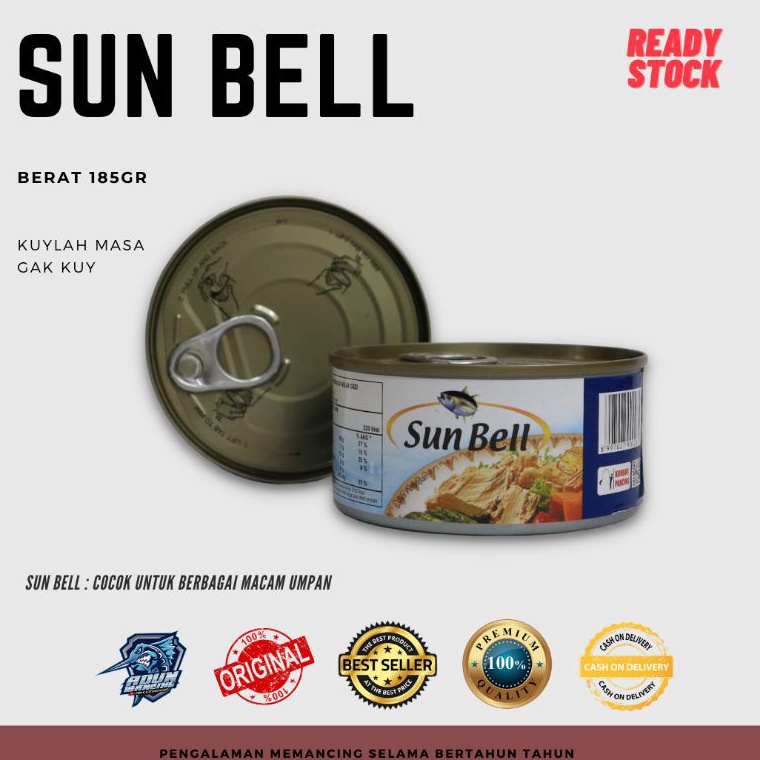 

TERBARU⚡ Tuna Kaleng Sunbell 185gram