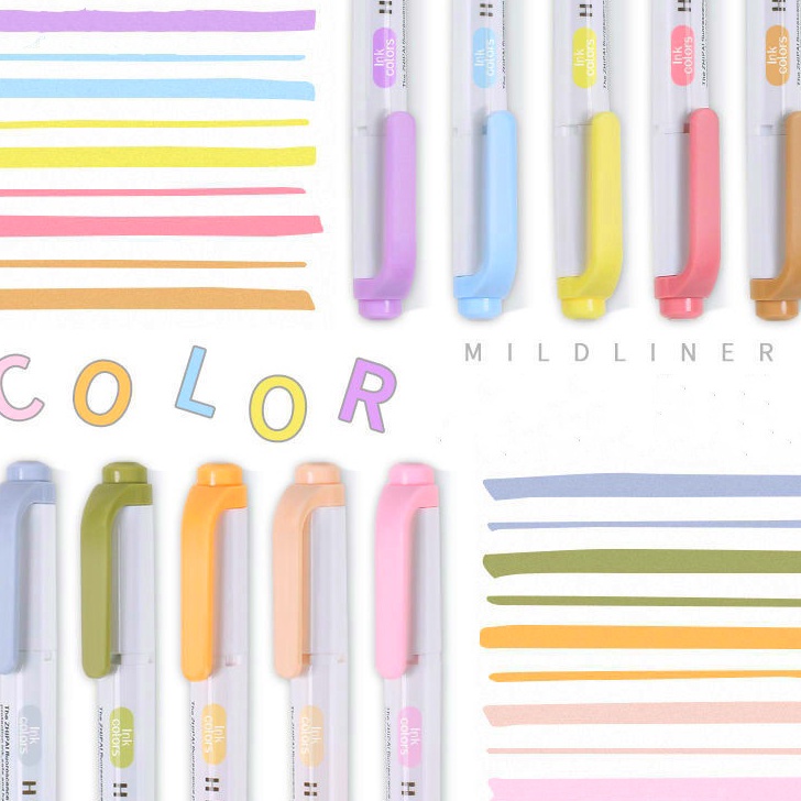 

➨➤✹✴ Highlighter Penanda stabilo Pastel 1 Set /5Pcs 5Warna Penanda Berwarna -cakivskl6z