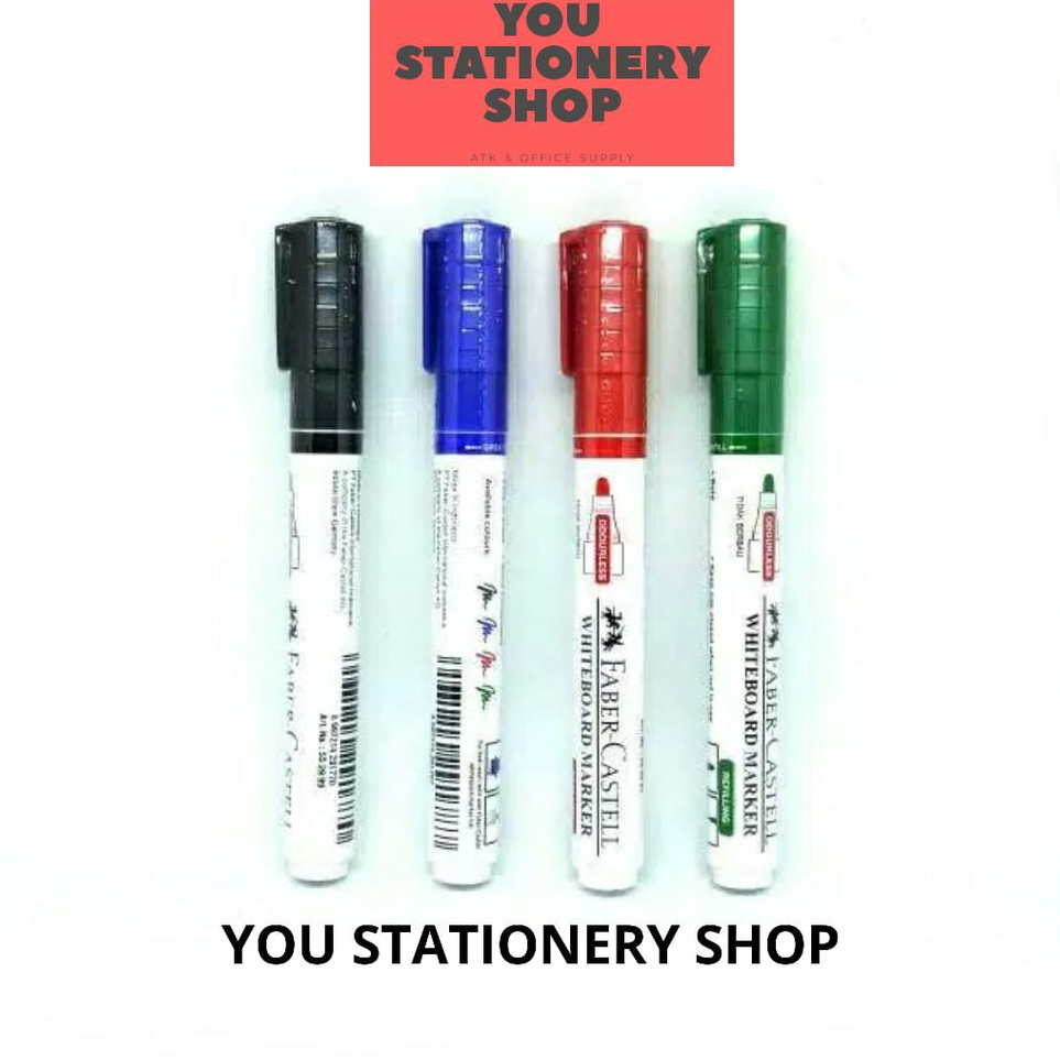

Terbatas Spidol Whiteboard Faber Castell / Whiteboard Marker / Spidol Papan Tulis