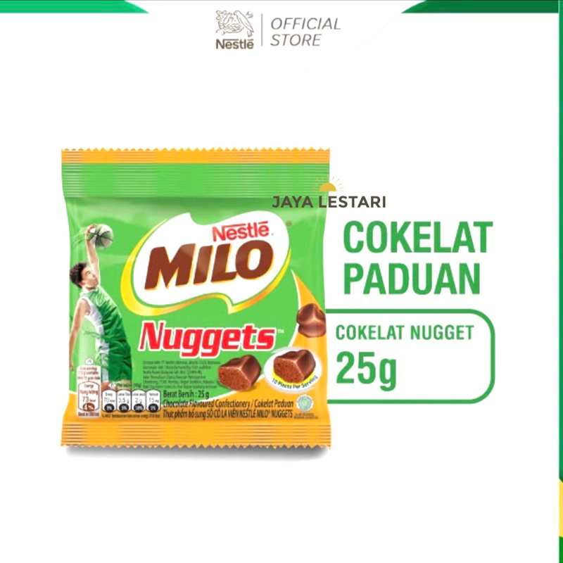 

Milo Nuggets Cokelat (25g)