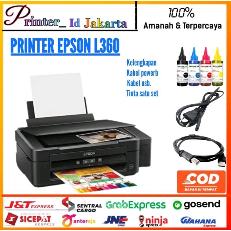 Printer Epson L360 Print Scan Copy
