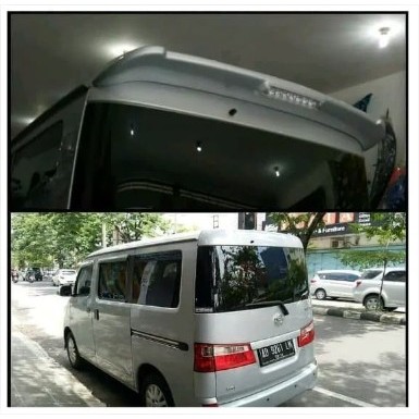 Spoiler Daihatsu Luxio dengan lampu / Spoiler Luxio With Lamp