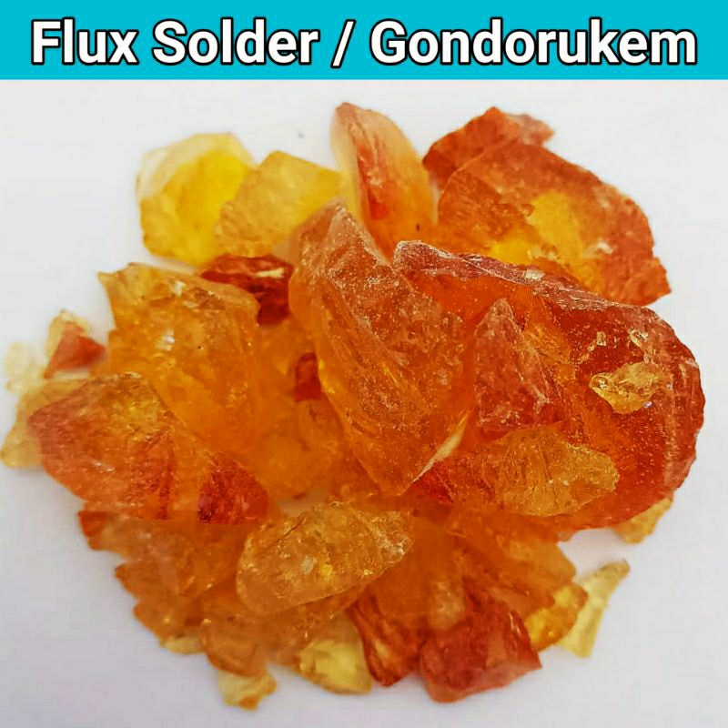 Flux Solder 1 Kg Batu Siongka Gondorukem