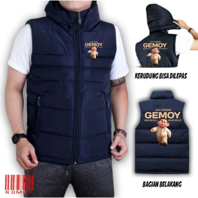BOMBER PRABOWO GEMOY / FREE STICKER GEMOY / ROMPI PRABOWO GEMOY / PRABOWO / JAKET PRABOWO PRESIDEN 2