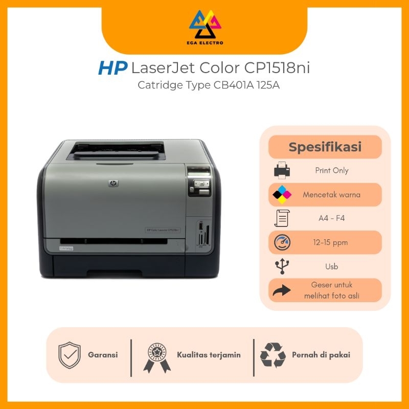 printer warna hp laserjet CP1518ni printer foto laserjet - printer stiker dan dokumen