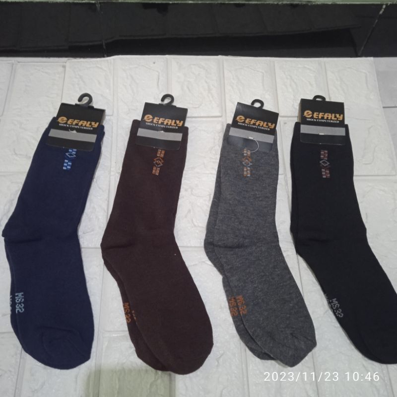 kaos kaki pria bordir