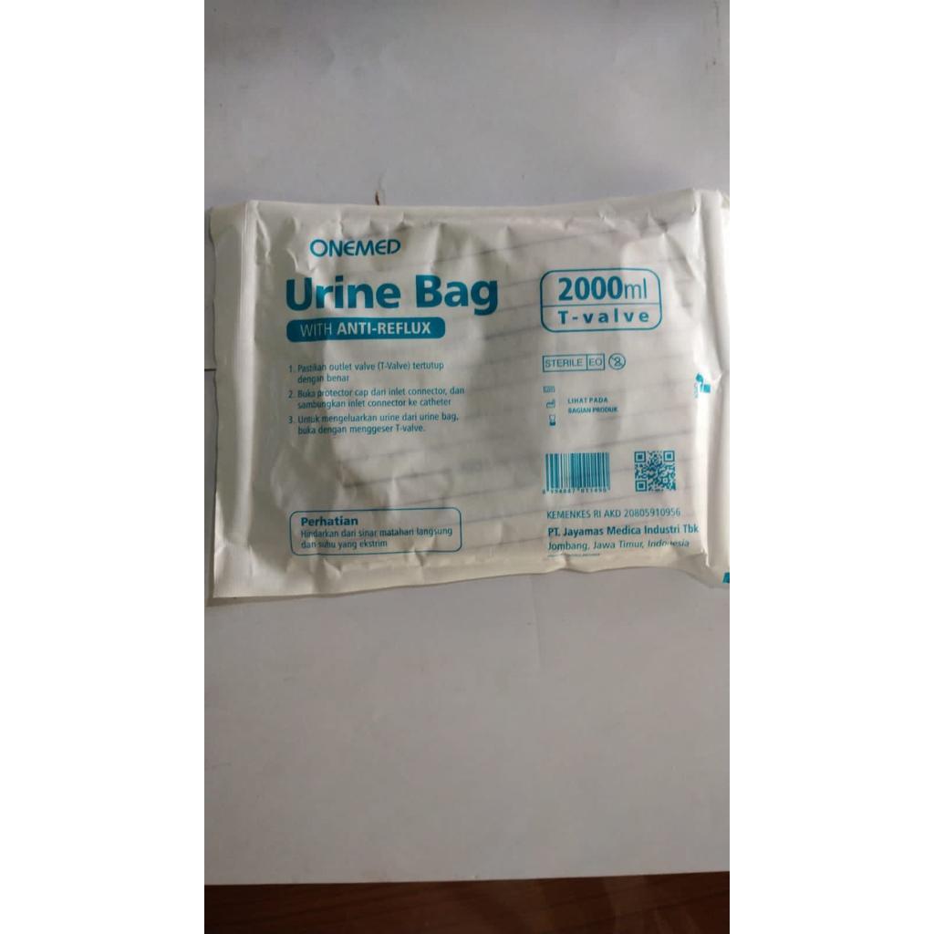 Urine Bag T-Valve OneMed