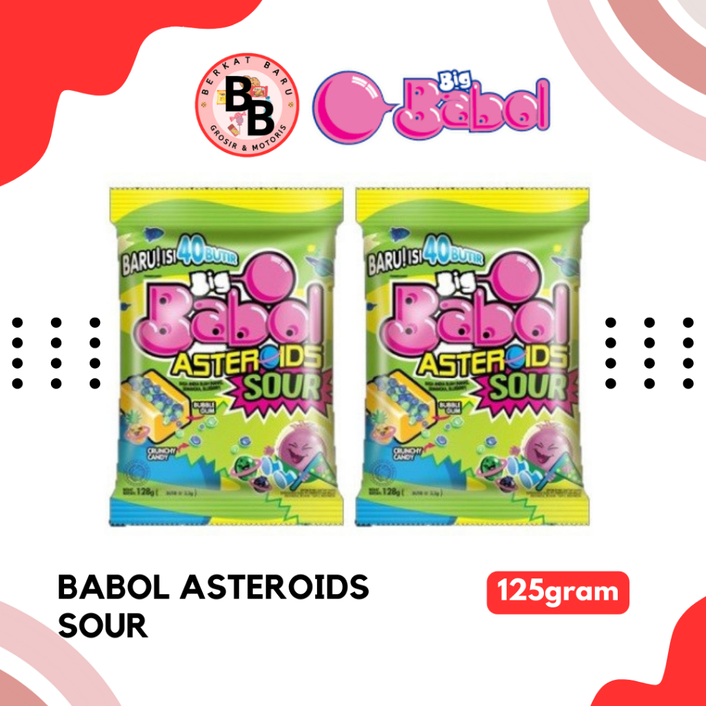 

[BB SNACK] BIG BABOL ANEKA RASA SAK 125GRAM