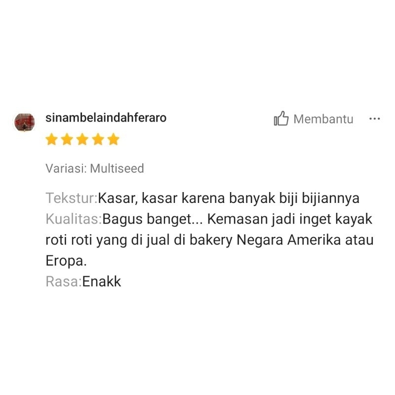 

ROTI TAWAR GANDUM VEGAN 100% WHOLE WHEAT TANPA TEPUNG PUTIH LOW GI, NO REFINED SUGAR, DAIRY FREE,