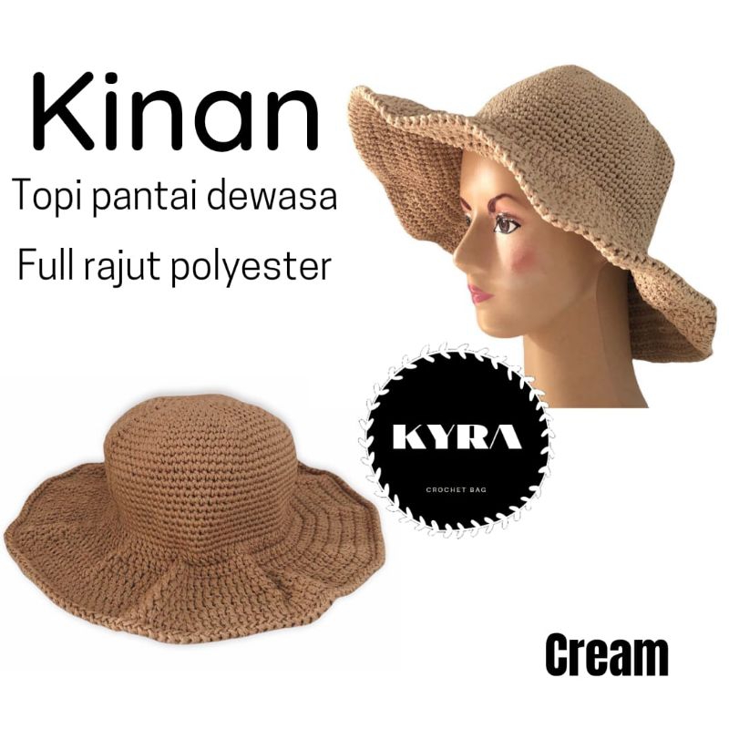 TOPI RAJUT / TOPI PANTAI
