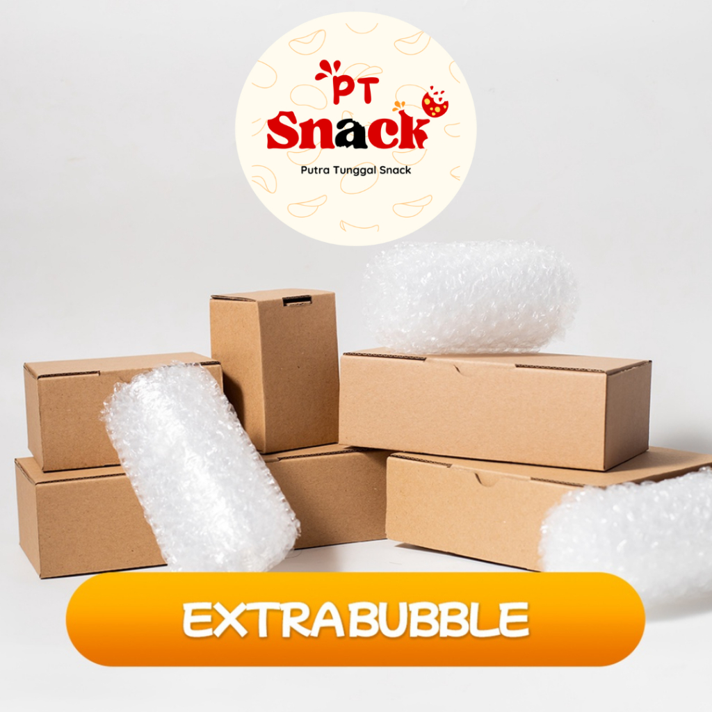 

[ PT SNACK ] Extra Bubble Kemasan Luar Kardus