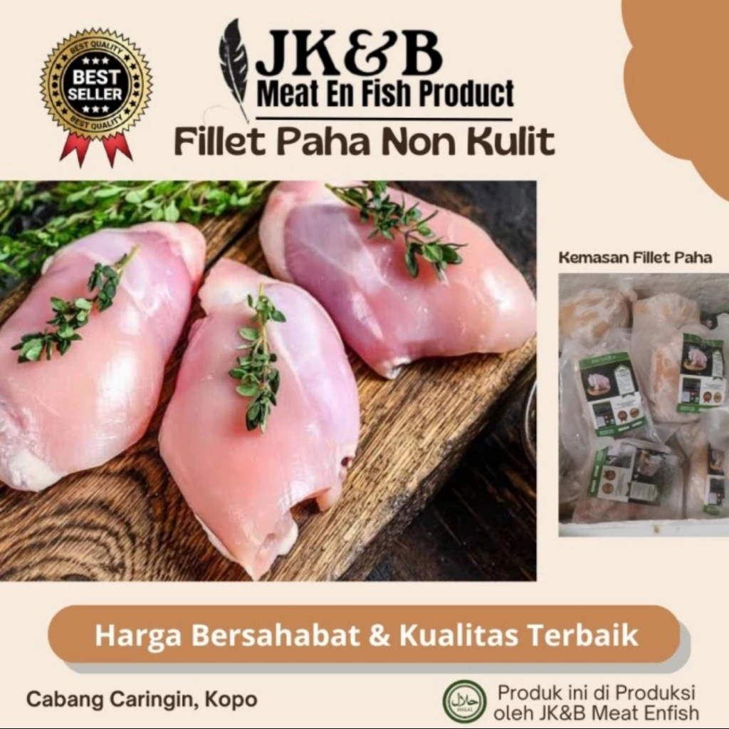 

Fillet Paha AYam Bersih 500 Gr I Premium Pack