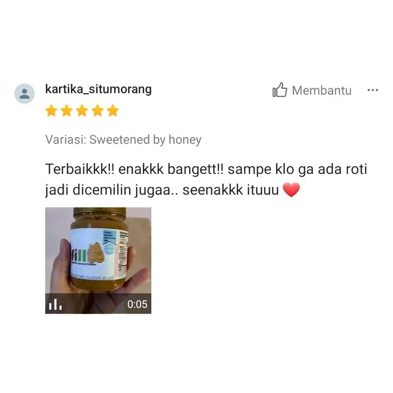 

p4yu SELAI ALMOND SEHAT Gluten Free No Refined Sugar Dairy Free Diet - ALMOND BUTTER WITH HONEY OR