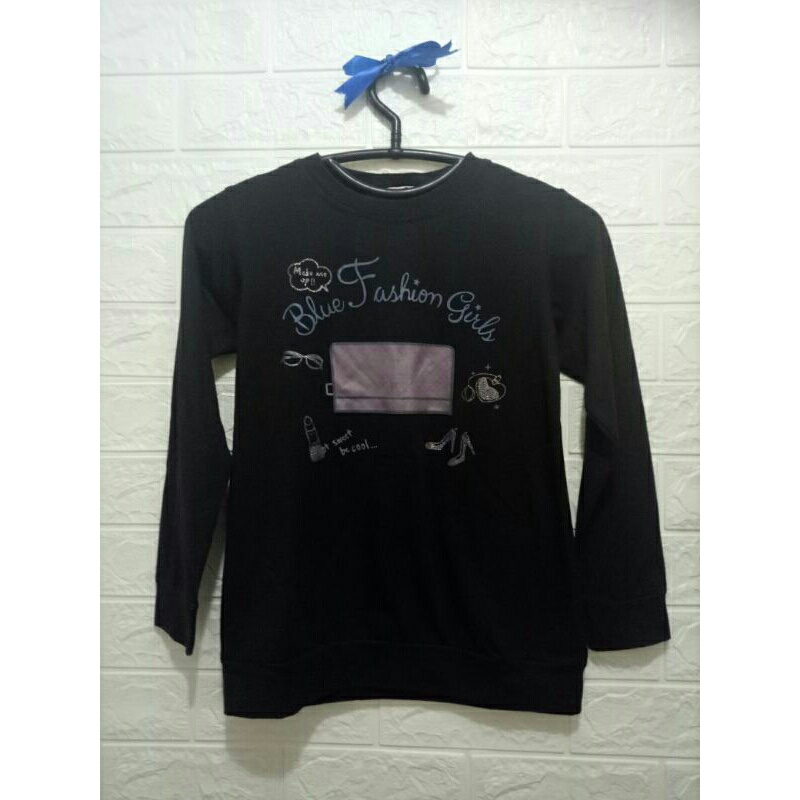 Kaos anak murah diesel girl lengan panjang preloved usia 8th