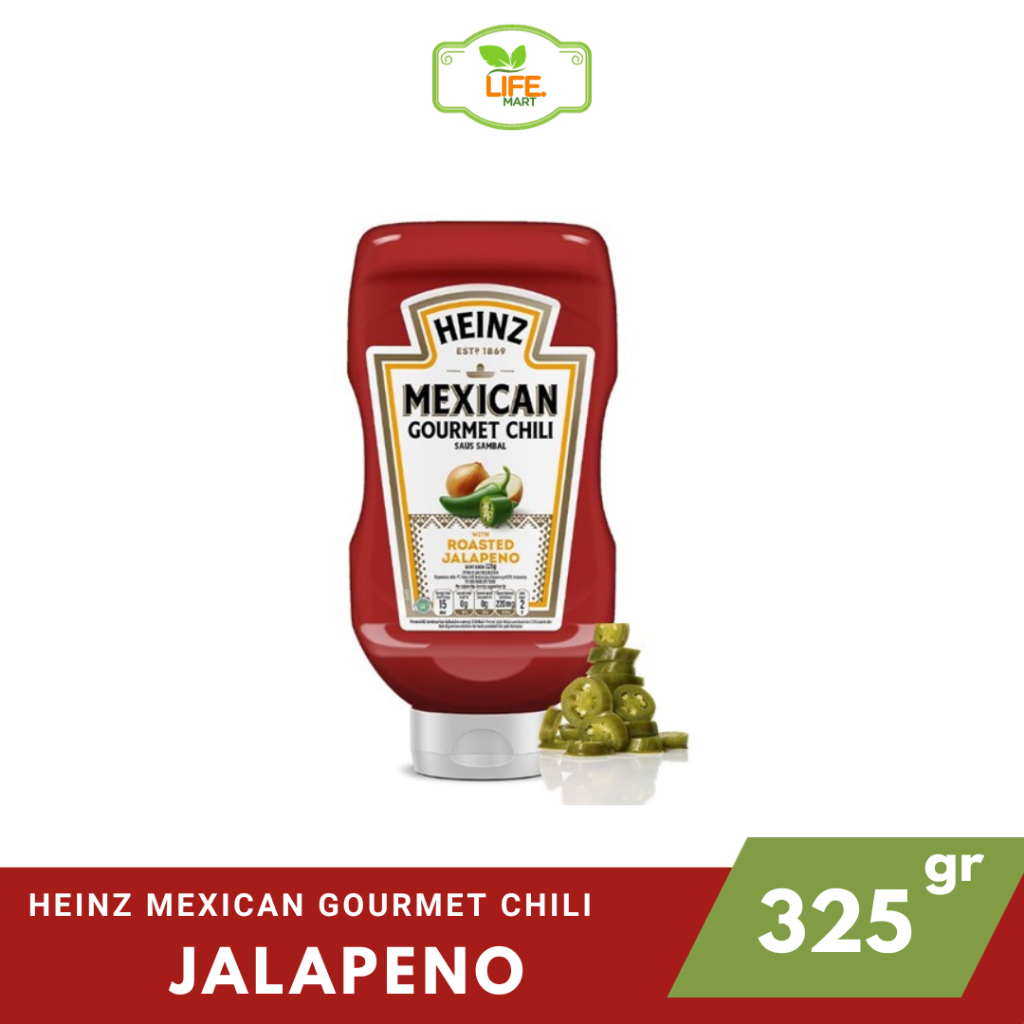 

Heinz Mexican Gourmet Chili Jalapeno 325gr