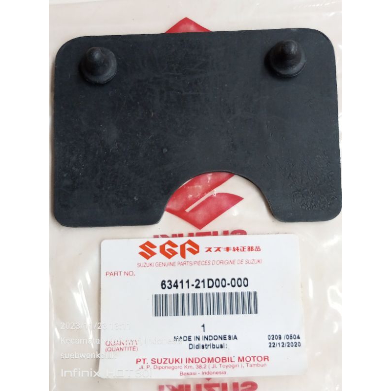 kepet spakbor karet spakbor belakang Suzuki Satria hiu lumba lumba original sgp