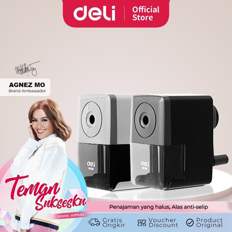 

Deli E0616B Rautan Meja-Rotary Pencil Sharpener