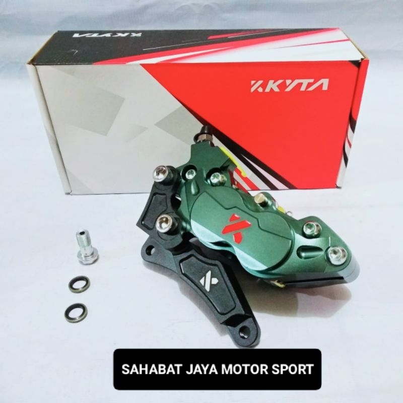 Kaliper Depan KTC KYTACO KYTA 4 Piston Vario 125 Vario 150 Beat Fi Scoopy Fi Beat Karbu Scoopy Karbu
