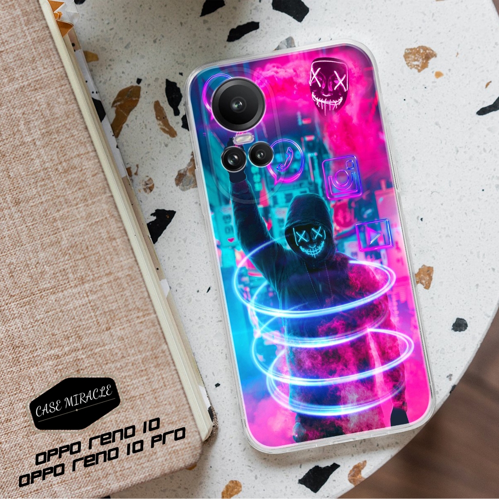 Case OPPO RENO 10 / OPPO RENO 10 PRO - Casing OPPO RENO 10 Terbaru Top One Case [ MOTIF 25 ] Cassing