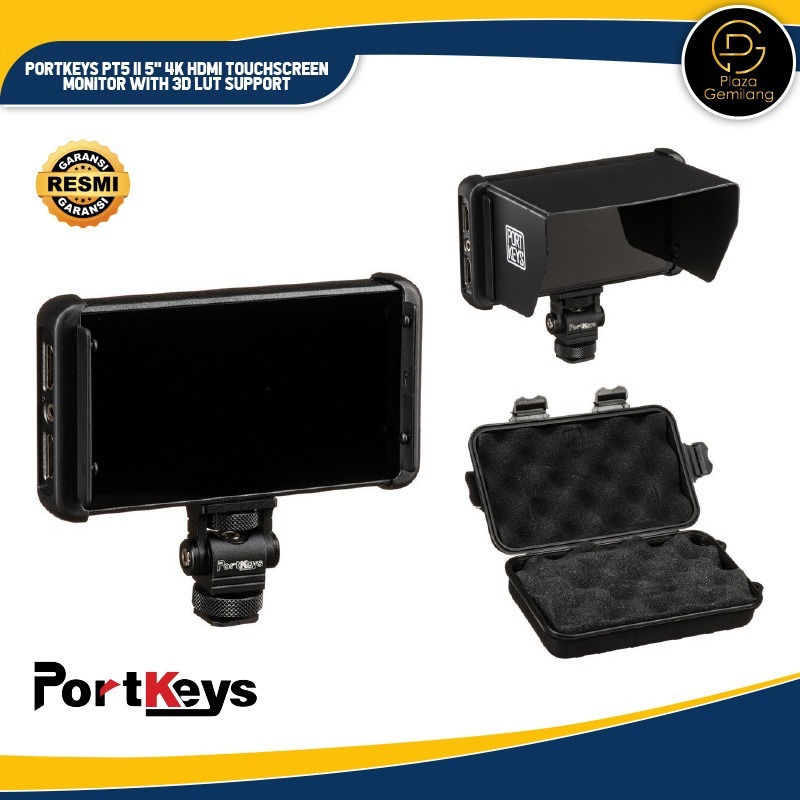 PORTKEYS PT5 II 5" 4K HDMI Touchscreen Monitor with 3D LUT Support