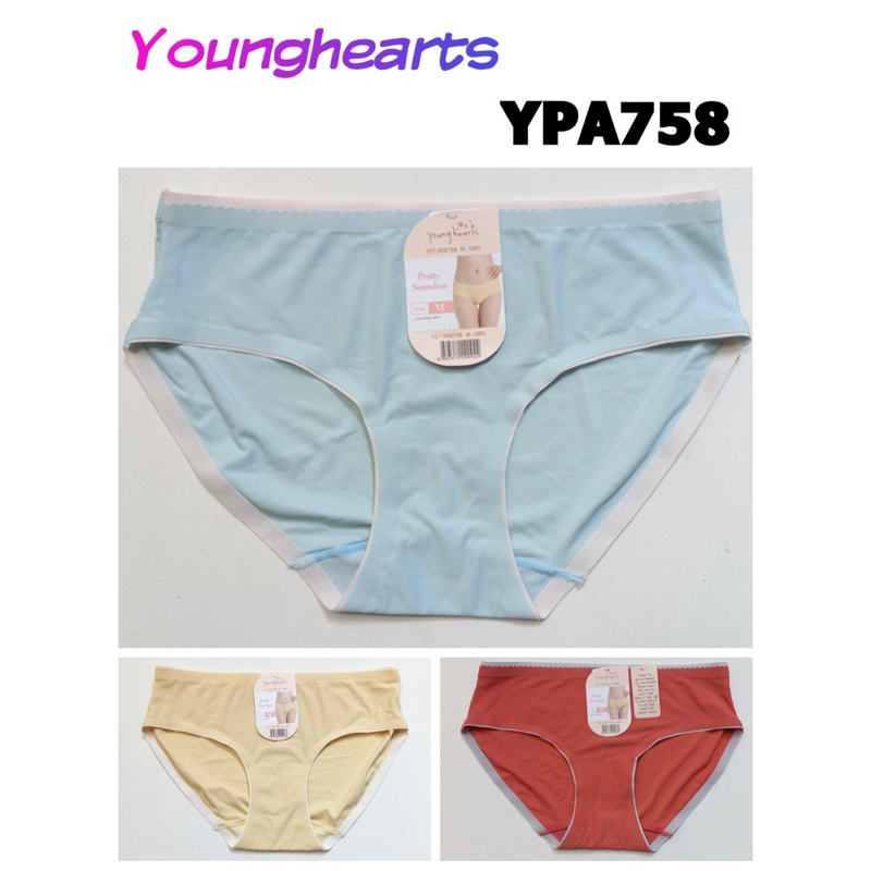 YPA758 panty celana dalam younghearts seamless mini M L