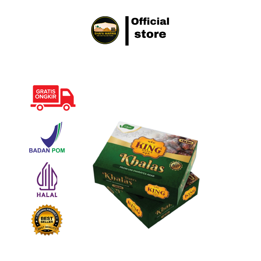 

Kurma Khalas King Dates 1 kg Kurma Kholas 1kg