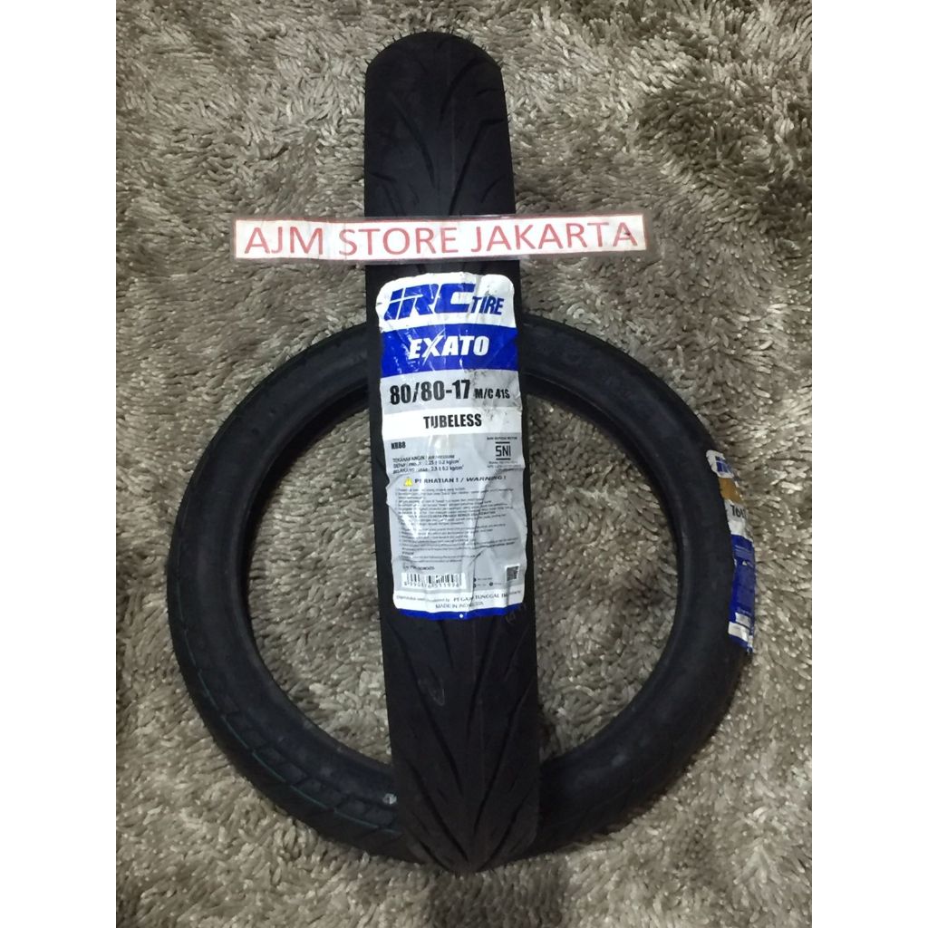 IRC Exato 80/80-17 Tubeless...