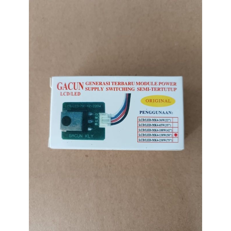 GACUN TV LCD LED 50 Inc/GACUN TV LED LCD 130 Watt 50 Inc/ORIGINAL GACUN
