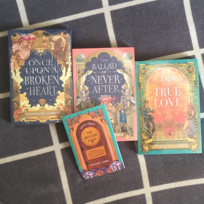 Novel Once Upon a Broken Heart The Ballad of Never After A Curse of True Love by Stephanie Garber
